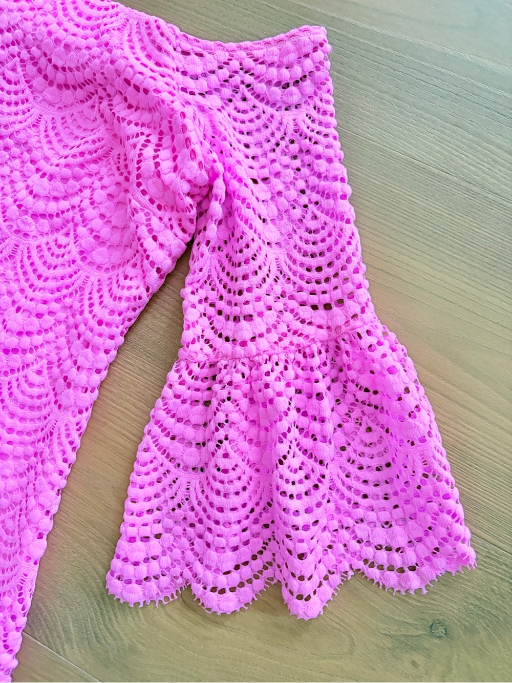 Lilly Pulitzer Lexa Lace Crochet dress in Lilac Rose - Picture 3 of 4